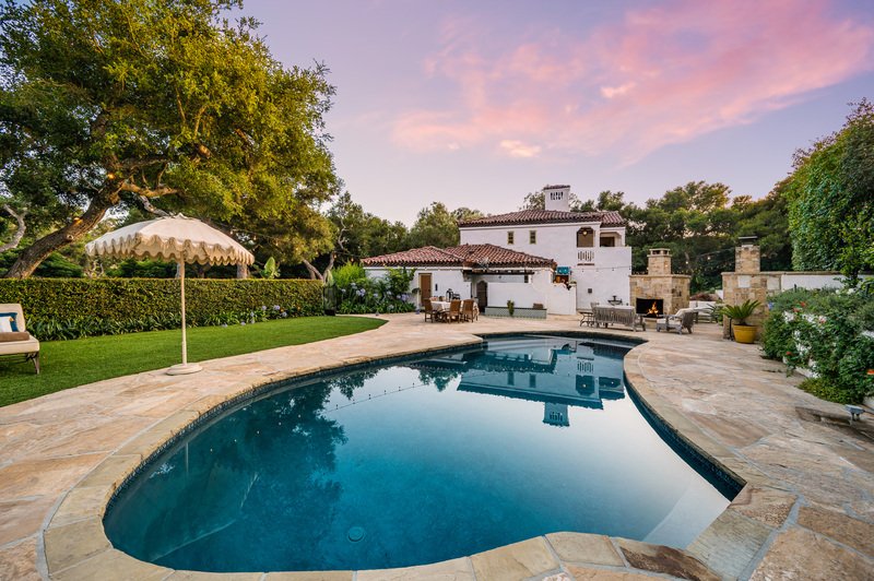 casa con piscina Puebla