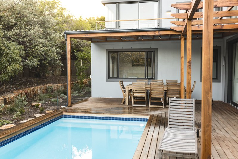 Casa con piscina y porche en Puebla
